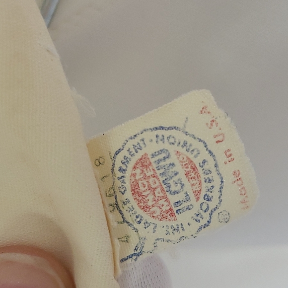 Vintage Toni Todd long sleeve pleated dress with cowl turtleneck Union made - Picture 8 of 8